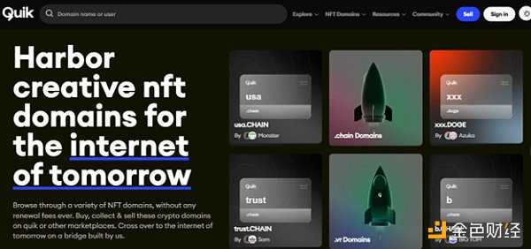盘点 2022 年 TOP 12 的 Web3 域名注册平台-iNFTnews