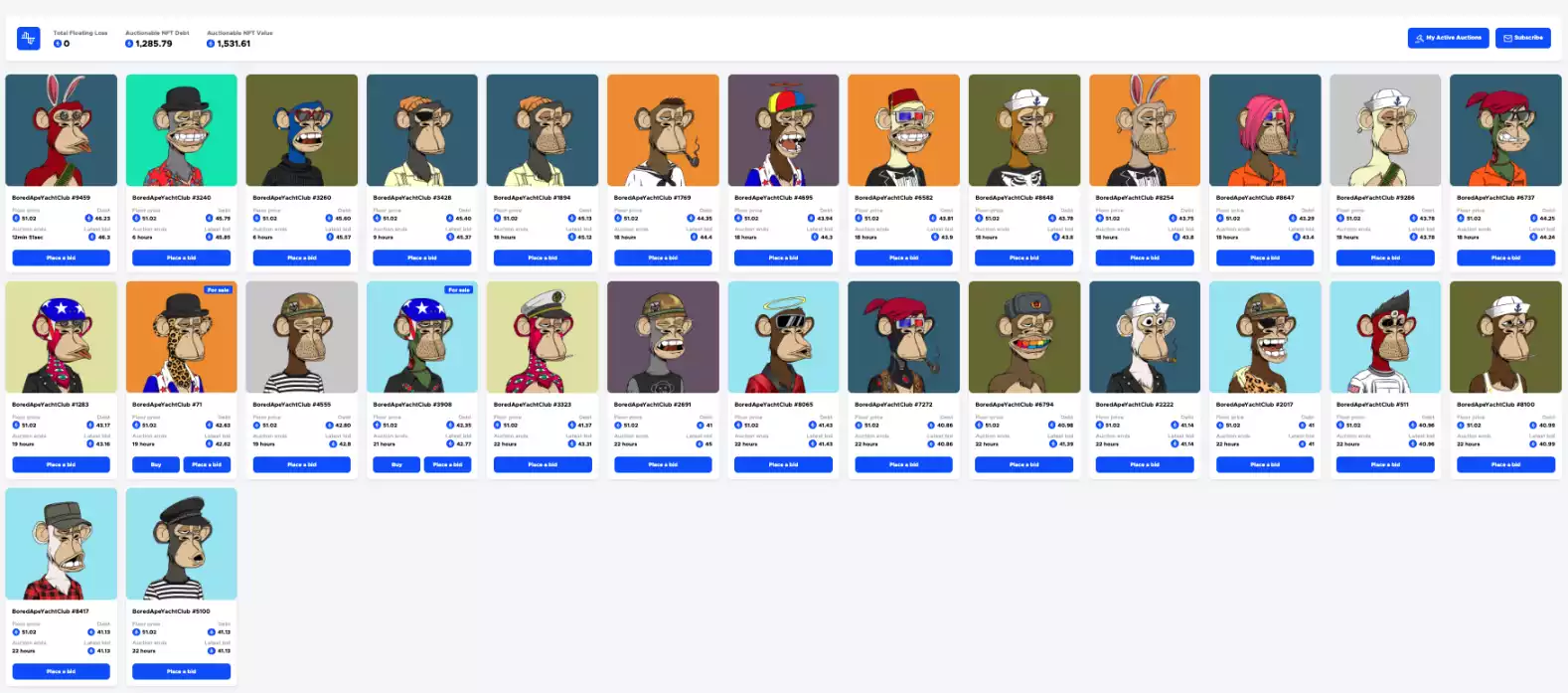 BAYC 地板价跌破 50E BendDAO 清算风暴再度来袭？-iNFTnews