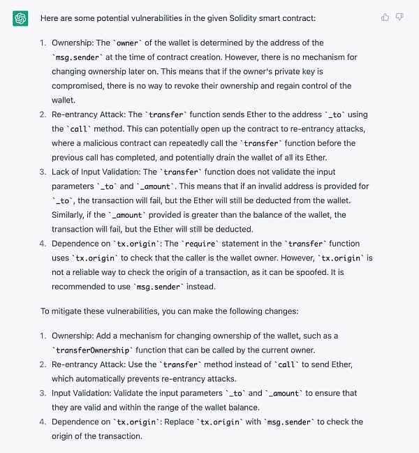 火爆出圈的最强 AI GPT 是否可用于合约安全审计？-iNFTnews