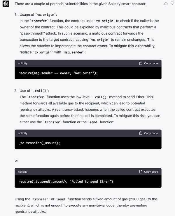 火爆出圈的最强 AI GPT 是否可用于合约安全审计？-iNFTnews