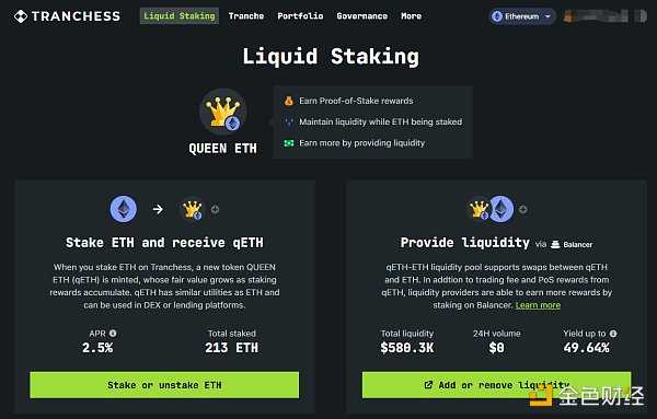 介绍 Tranchess 入局 LSD 赛道的分级基金协议-iNFTnews