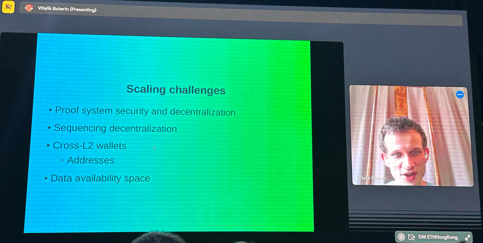 V神ETH HK演讲：以太坊的成就、挑战与未来