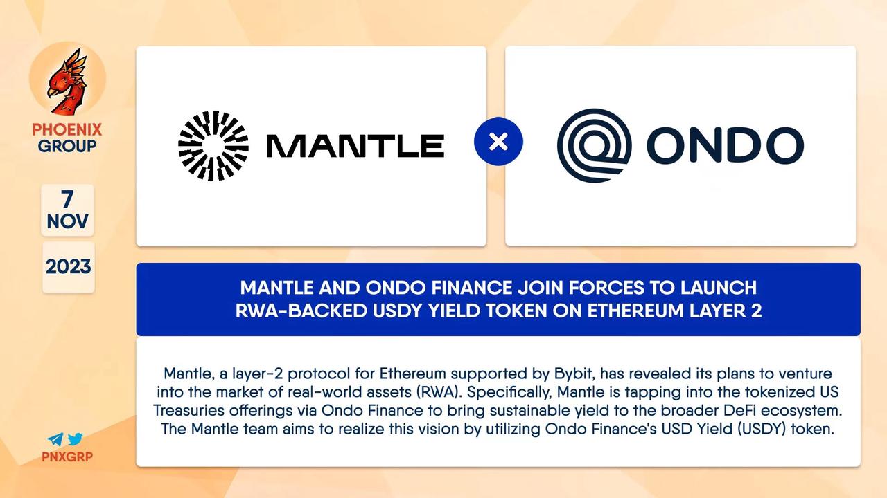 基于短期美国国债和银行活期存款，背靠Mantle Network：USDY稳定币有多稳？