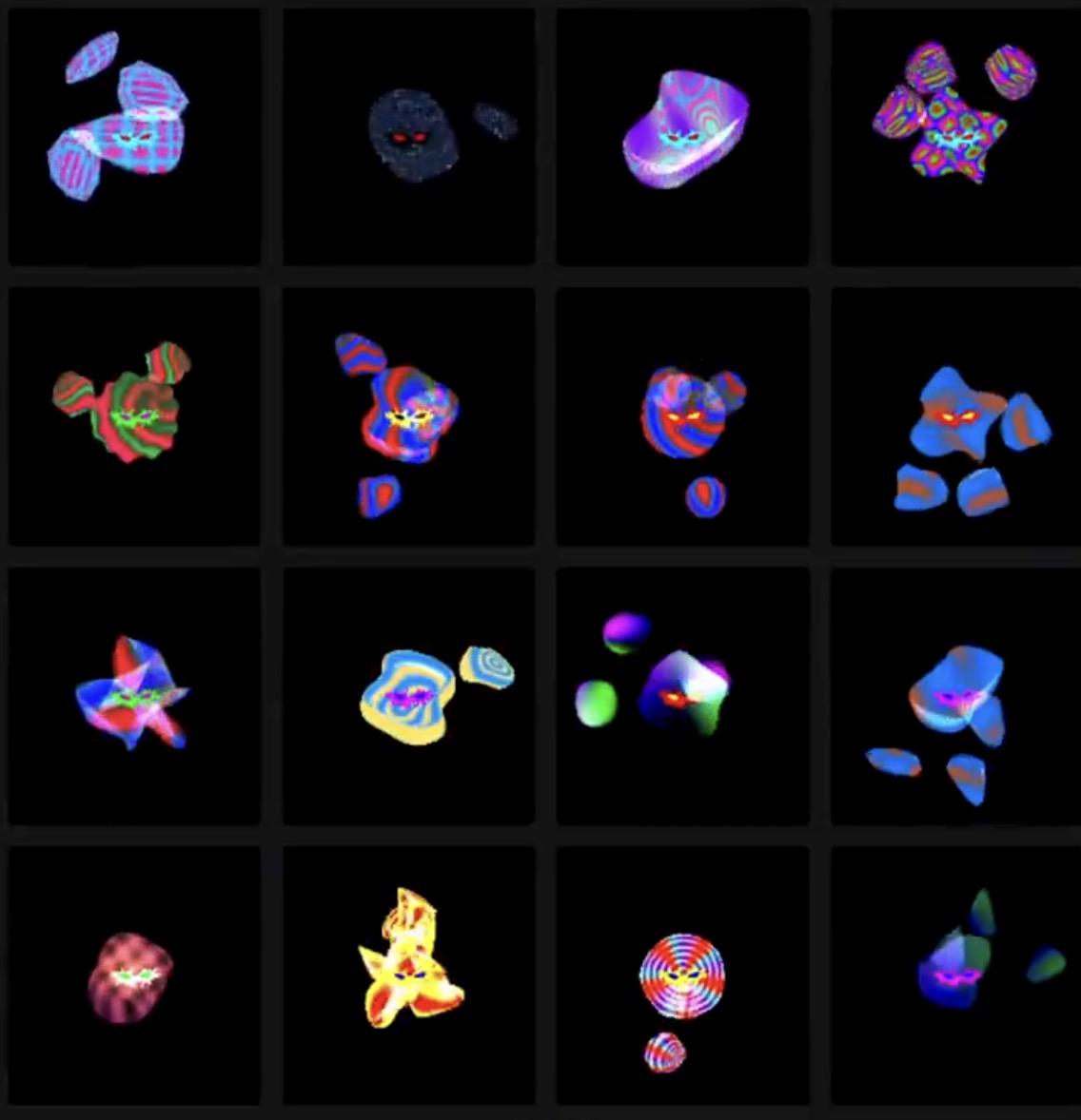 从激光眼MEME梗切入,比特币生成艺术NFT Blob为何上线4天翻4.8倍?