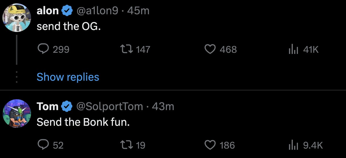 同名之战打响，从$GLONK看Meme发射台的双雄博弈