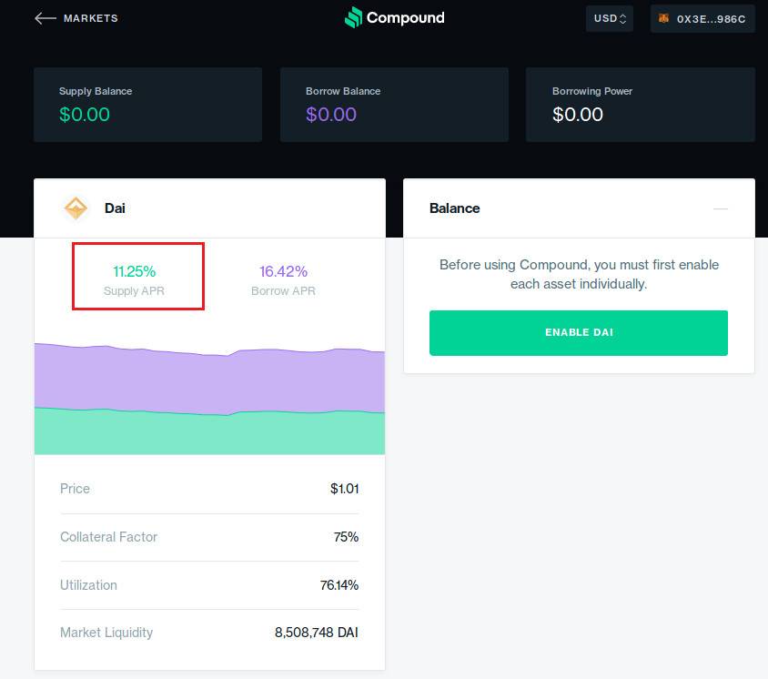 零基础入门 DeFi：手把手教你通过 Compound 平台借贷