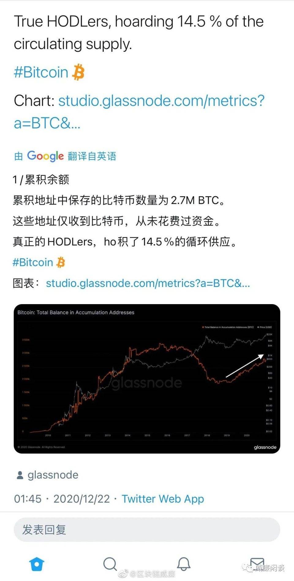 比特币链上数据洞察：矿工偏好囤币，真实流通仅 12%